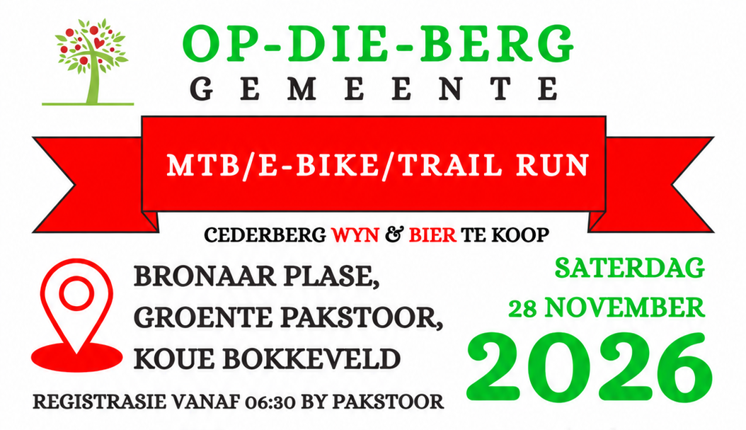 Op-Die-Berg MTB and Trail Run