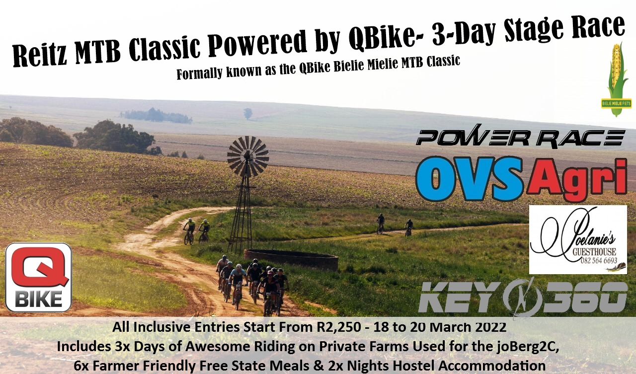Reitz MTB Classic & Stage Race powered by QBike (Formally known as Bielie Mielie MTB Classic)